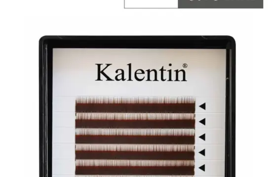 Kalentin Extensión de Cejas Curl I Brown 7mm
